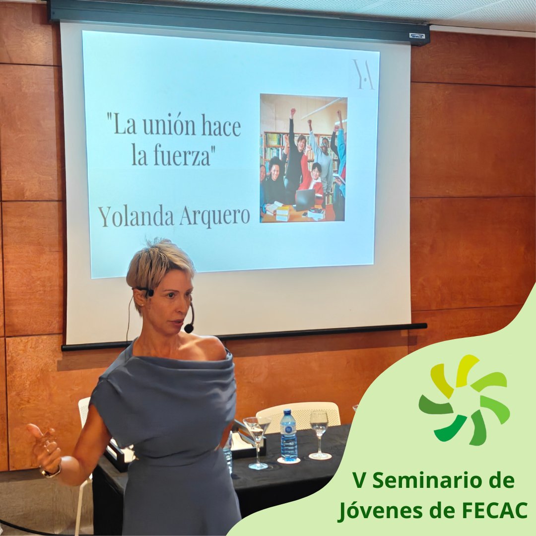 Continuamos con "La unión hace la fuerza", a cargo de <a href="/yolanda_arquero/">Yolanda Arquero</a>, terapeuta, comunicadora internacional y escritora de transformación. #JuventudFECAC