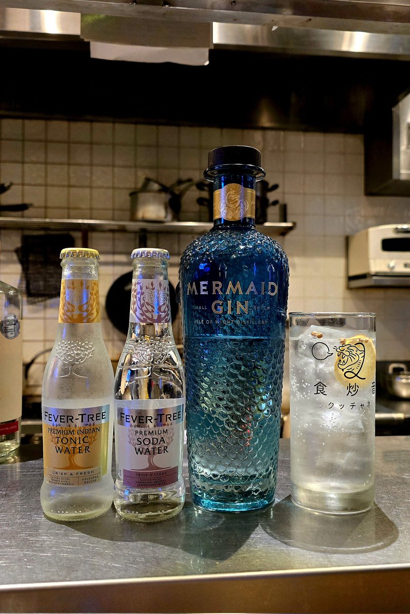 shimizu_e06's tweet image. 今宵も素敵なジンに出会えました

#MERMAIDGIN
#FEVERTREE
#食炒音