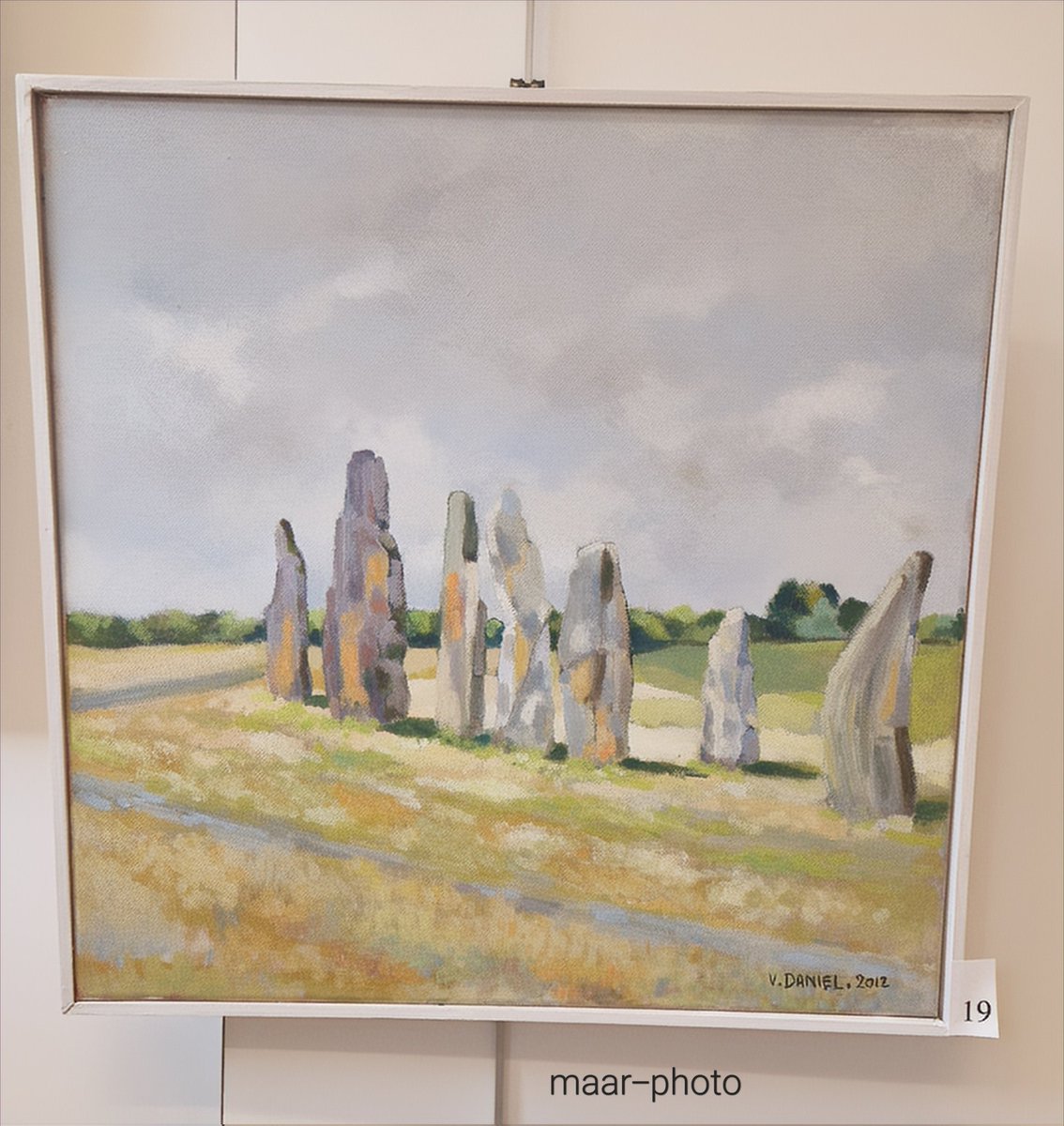 becel_maryvonne's tweet photo. Des œuvres de Victor DANIEL mégalithes : La Roche aux Fées, St Just et Monteneuf.
Victor est issu des ateliers de Mariano Otero et PIerre Gilles.
#chateaugiron #peinture #beauxarts https://t.co/YqtLURfJWw