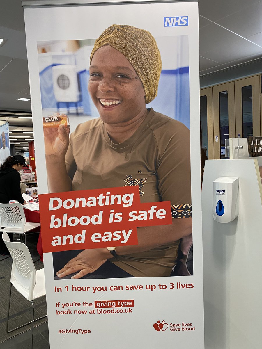 MyWoolwich's tweet photo. You can sign up to donate blood today @WoolwichLibrary!
Staff are friendly and offer a blood type test for you too!
Sign up!
#Woolwich #WoolwichArsenal #DonateBlood #GivingType https://t.co/ML47cLHsNa