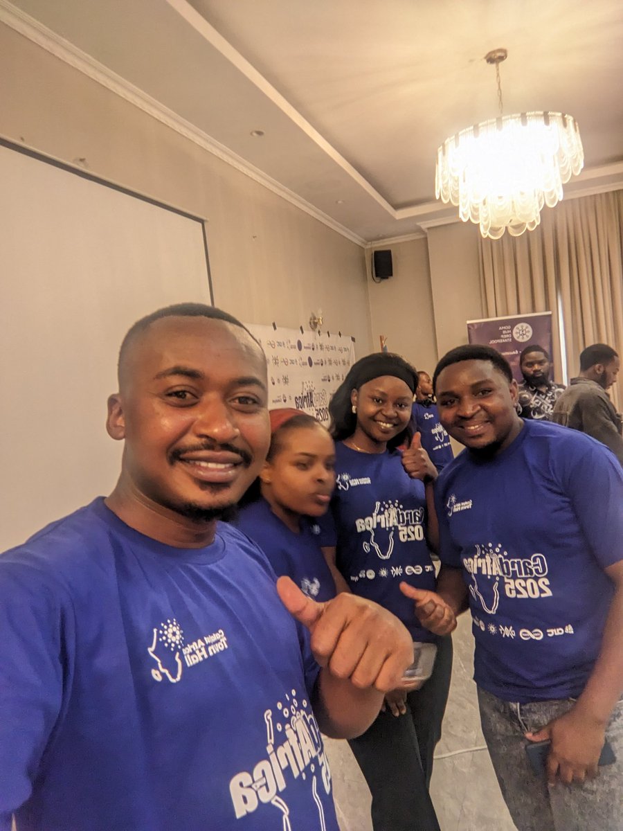 Jonas Makeke:
📸 Just arrived at #CardAfrica2025 🚀
Proud to be part of this amazing movement bringing Blockchain to the Masses, Africa &amp; Beyond! 🌍✨
💥 Africa the blockchain revolution starts here! 🌍🔥🚀
#liveatCardAfrica2025
<a href="/Catalyst_onX/">Project Catalyst</a> <a href="/africa_townhall/">Catalyst Africa Town Hall</a> <a href="/gomadrep/">GOMA || SPO || DRep</a> <a href="/RemoStart/">RemoStart - Hiring</a>