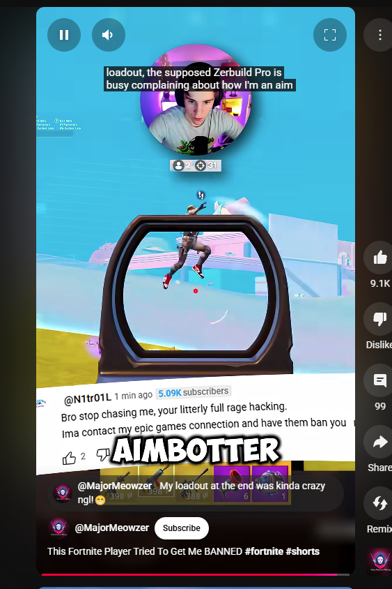 This has to be the cringiest clickbait oat. First of all, when do I ever play Reload pub solos. Second of all, I just do not talk like this. Also how does this guy have 1.3m subs making content like this 😭