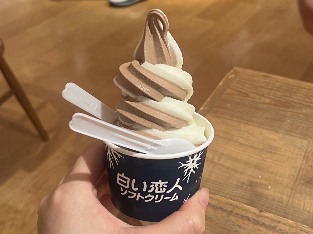 _hacchiii8's tweet image. 北海道旅行で1日1アイスした( ◠‿◠ )🍨