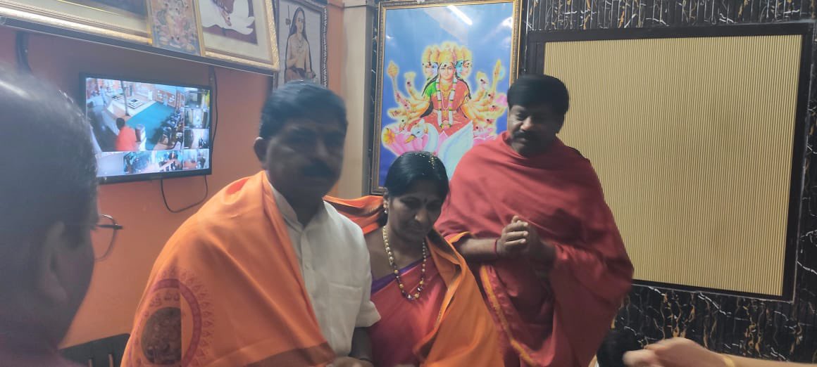 SamreddyReddy's tweet photo. On the Auspicious  occasion of Durga Navratri days, Today we Visited  Sri Shakti Peetam Chandi Matha Temple  and  Varahee Matha Temple https://t.co/9QDvhuRM0V