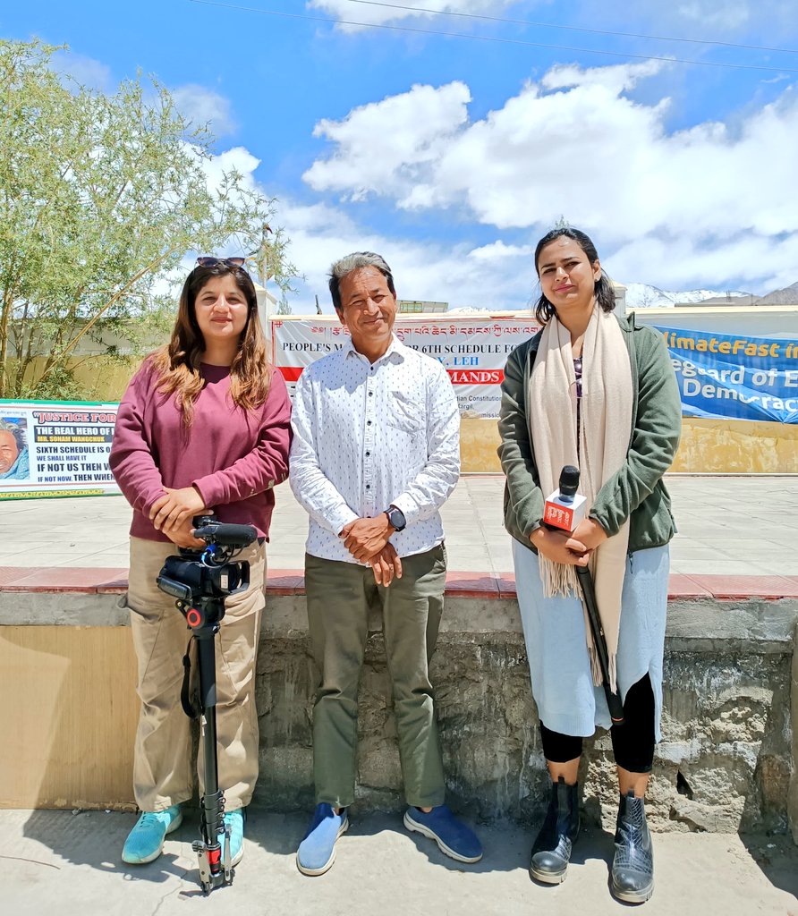 beenishparray's tweet photo. Sonam Wangchuk has dedicated his life to improving education and environmental sustainability. He has been demanding statehood and constitutional safeguards for the Ladakh under sixth schedule. He doesn't deserve this treatment from the authorities.

#ISupportSonamWangchuk https://t.co/QsT6Dmq5zd