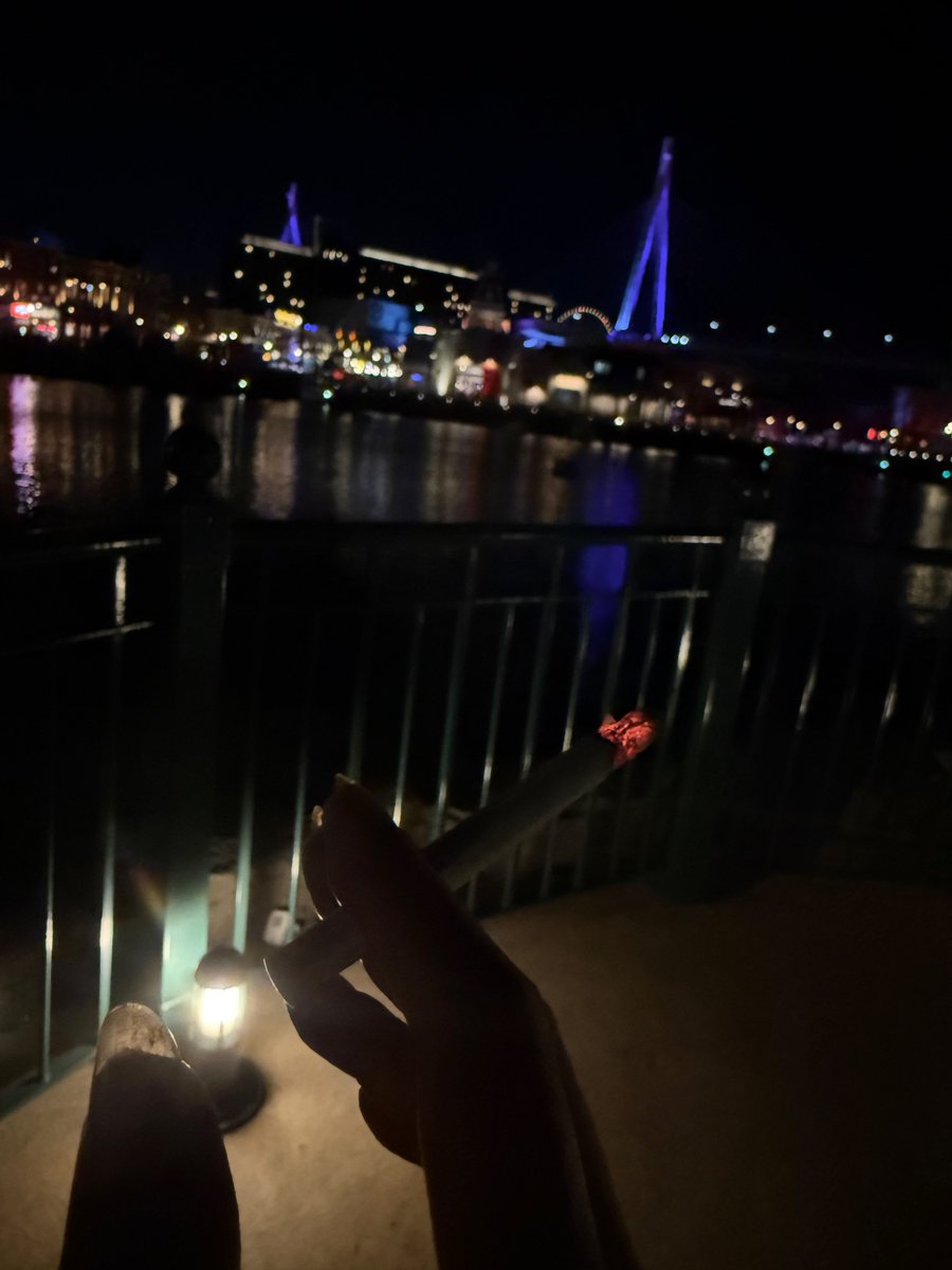 マージ景色いい🚬