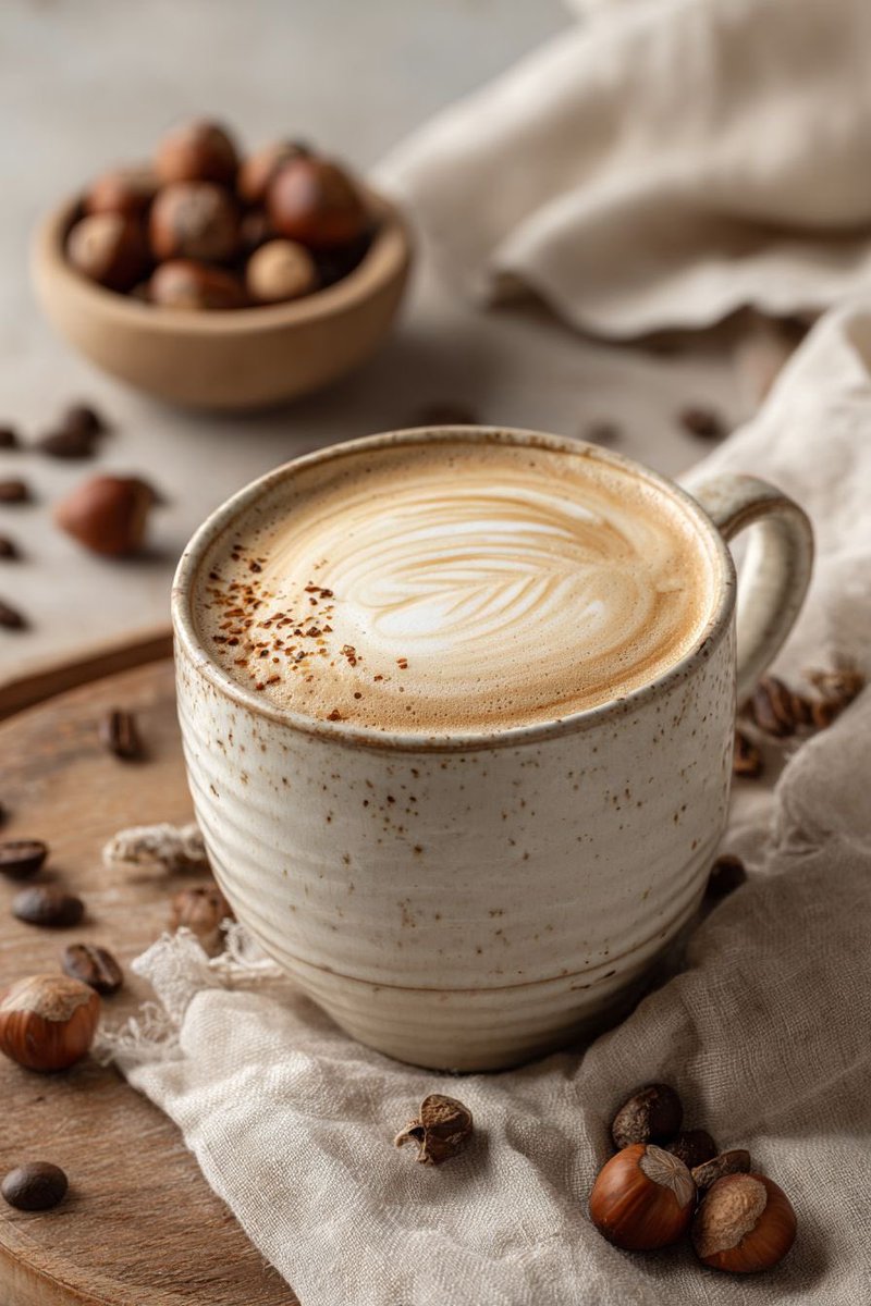 Curl up, sip slow, and savor the cozy sweetness of a hazelnut latte.

#ModernWomanCafe