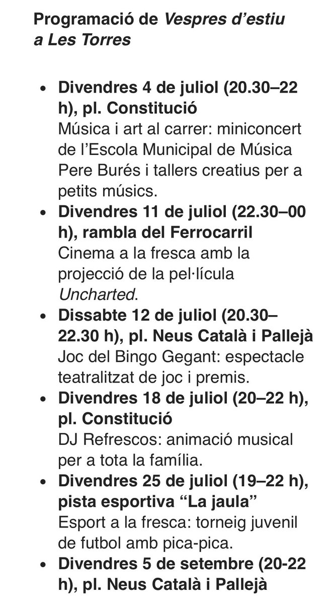 S.O.S. Les Torres Rubi tweet media