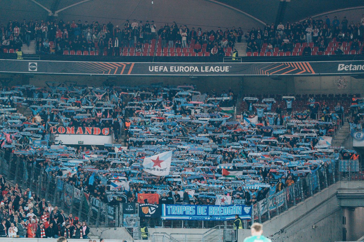 Guti_21✯🇵🇹🇵🇸 (@mateosxg1) on Twitter photo Orgullo de afección.
Stuttgart - Celta Orgullo de afección.
Stuttgart - Celta