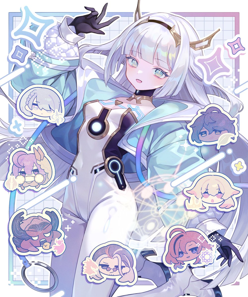 アナタの先輩、です🩵
 #シャドバWBファンアート募集キャンペーン