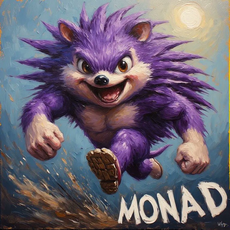 If Sonic the Hedgehog embodied a blockchain, 

it would be <a href="/monad/">Monad</a> lightning-fast, effortlessly agile, and built for precision.

Not just speed for speed’s sake but optimized, parallelized, and asynchronous performance that redefines what’s possible on EVM.

💜💜⚡️
