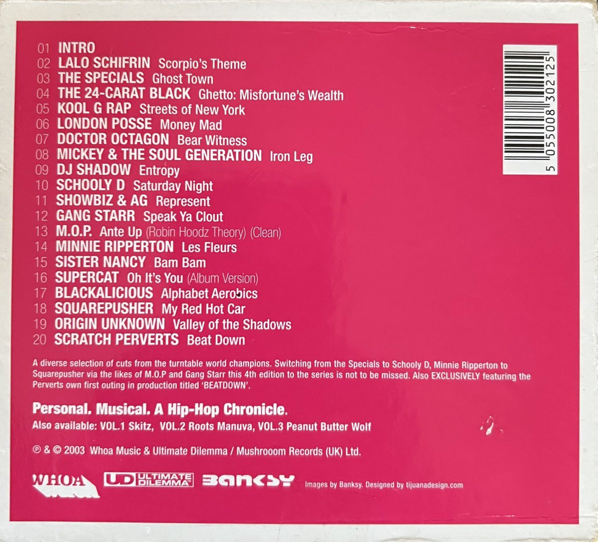 Still a very very good mix.

Badmeaningood Volume 4 - Scratch Perverts (2003)