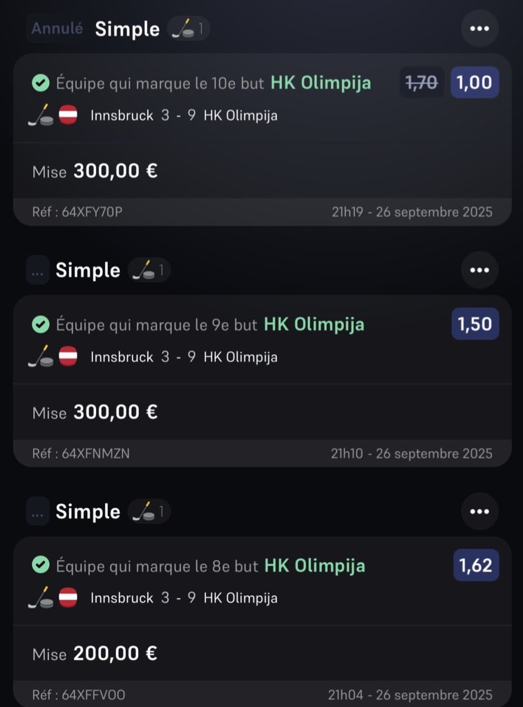 Flocyt66's tweet image. @WinamaxSport qui ne veulent pas donner les sous de plusieurs paris gagnants, une explication ?