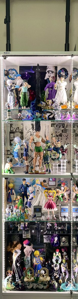 HUNTER×HUNTERディスプレイ一旦現状💪 好きが詰まってます