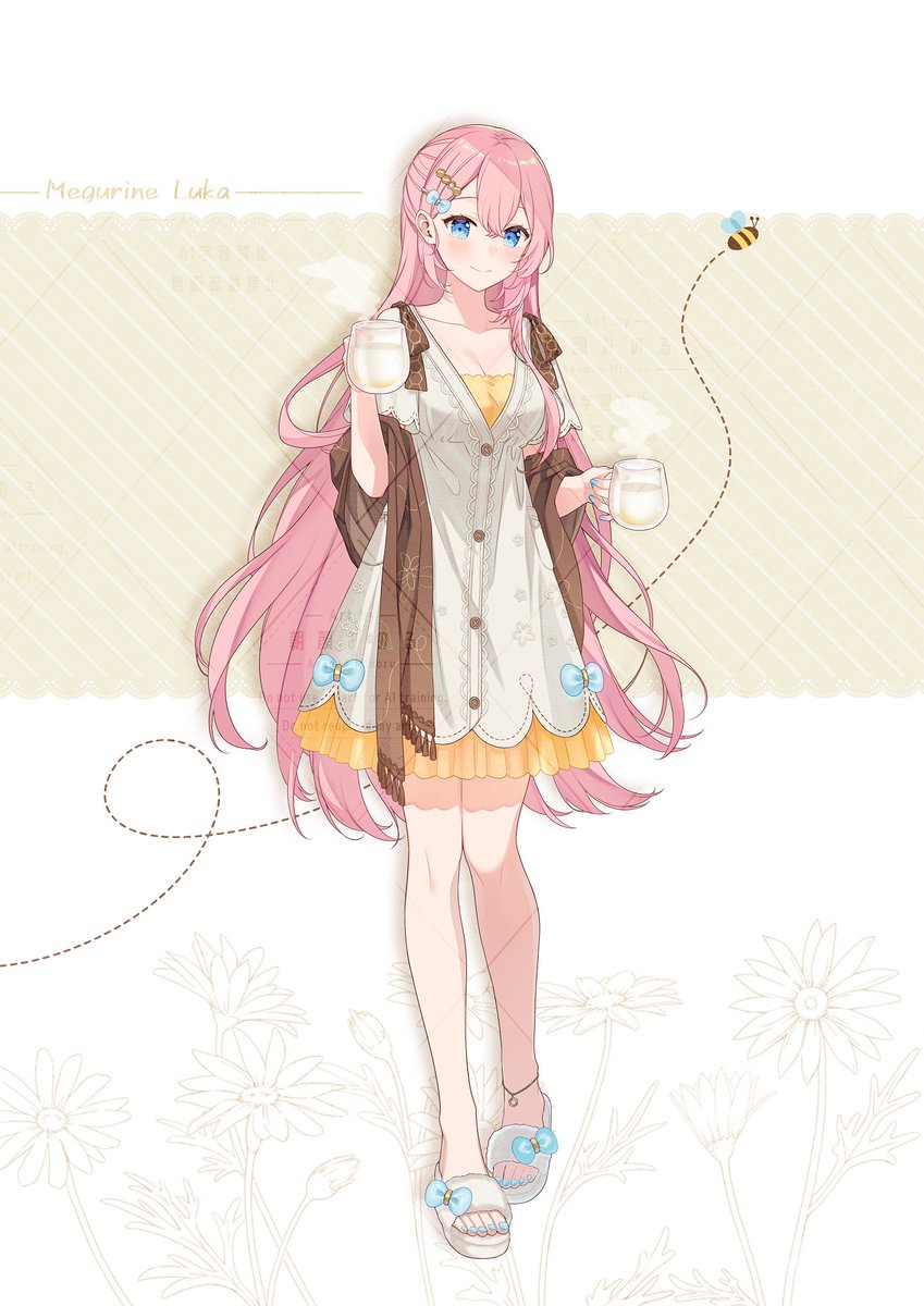 GaoGao_mnr's tweet image. #グッスマイラコン１１ルカ 

ハニーミルクでひとやすみ.+ ｡:+.🐝