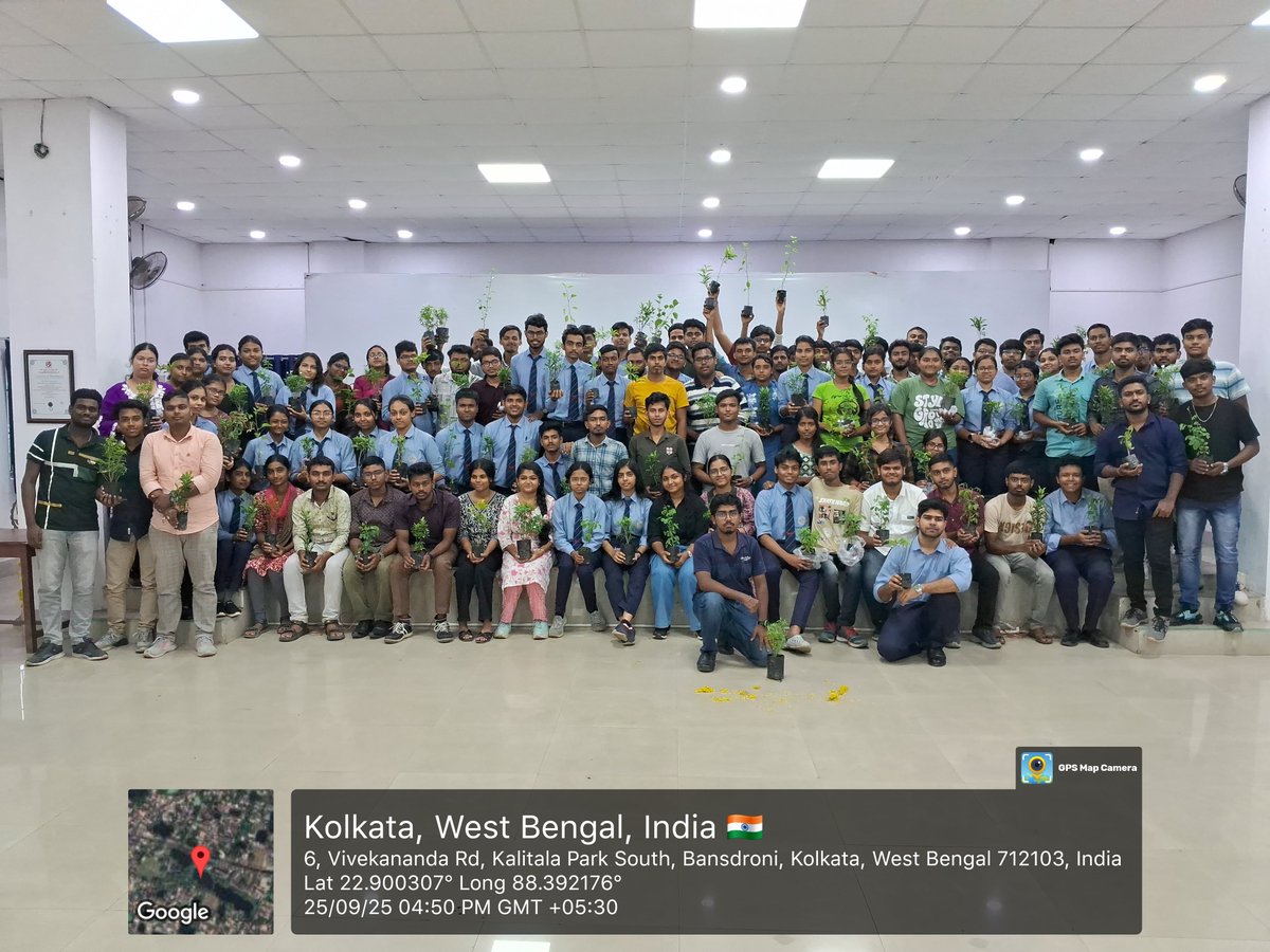 nsshetc's tweet photo. To mark #NSSDay2025, #NSS Unit of #HETC distributed saplings to newly joined 1st-year NSS volunteers on 25.09.25 🌱
A day late, but never too late to sow the seeds of service.
#GreenInitiative #CommunityService #YouthInAction
@_NSSIndia @rdnss_kolkata @YASMinistry @vinaynssrd https://t.co/sv0Ttscnwe