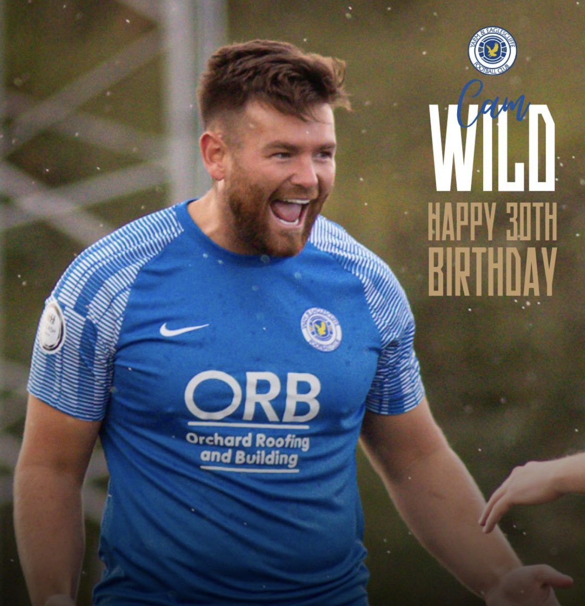 Happy 30th birthday to the captain from everyone at the Y&amp;E.

<a href="/camwild/">Cameron Wild</a> 🍺⚽️🍷🥳

Have a great day.
