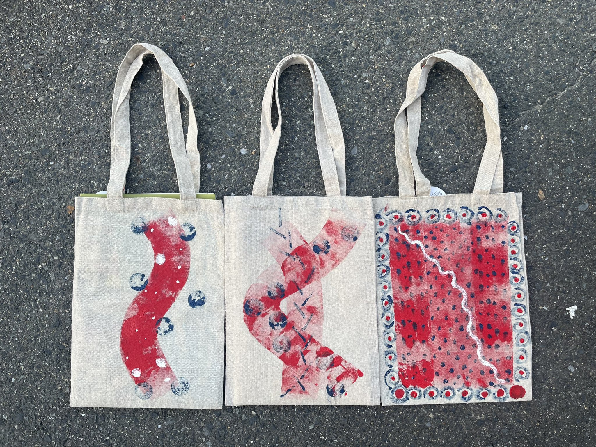米国製 限定品 Margaret Kilgallen シルクスクリーントート 米国製 限定品 Margaret Kilgallen シルクスクリーントート