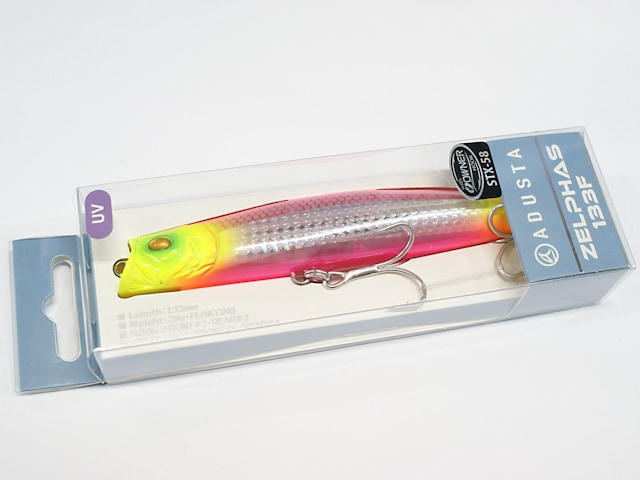 ADUSTA (アダスタ) / ゼルファス133F」 この秋、注目のシーバスルアー