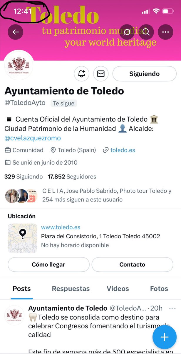 Os pasamos un cartel para que lo utilicéis si queréis felicitar el #DíaMundialDelTurismo que es hoy, decídselo al alcalde que estará en otros menesteres. 
Es una pena que la página <a href="/ToledoAyto/">Ayuntamiento de Toledo</a> se utilice más para bulos del alcalde q para presumir de Ciudad Patrimonio.
12:40h 😴