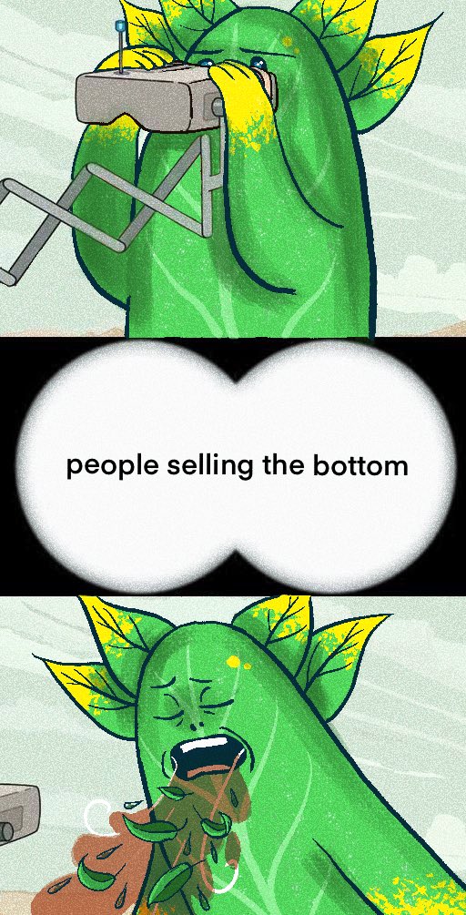 This is me watching people sell bottom 🤢 $weepi is here for the long run 
see u on live today 15:00 UTC