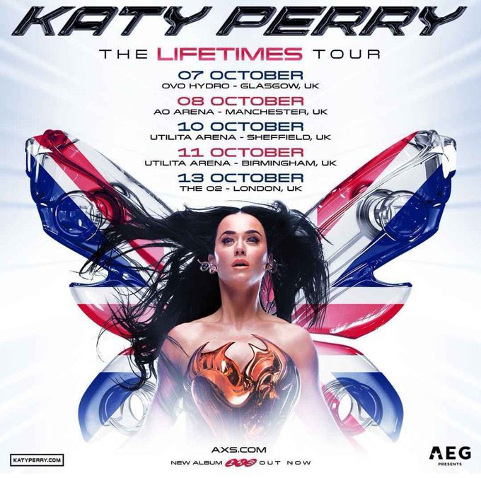 fcarter98's tweet photo. SELLING KATY PERRY TICKETS 🎟️ 

THE O2 LONDON, UK

MONDAY 13 OCTOBER 2025

SEATED TICKETS, SECTION 108 x2

FACE VALUE

#katyperry #katyperrylondon #THELIFETIMESTOUR #katyperrytickets #katyperryuk https://t.co/aRkjqU2cPg