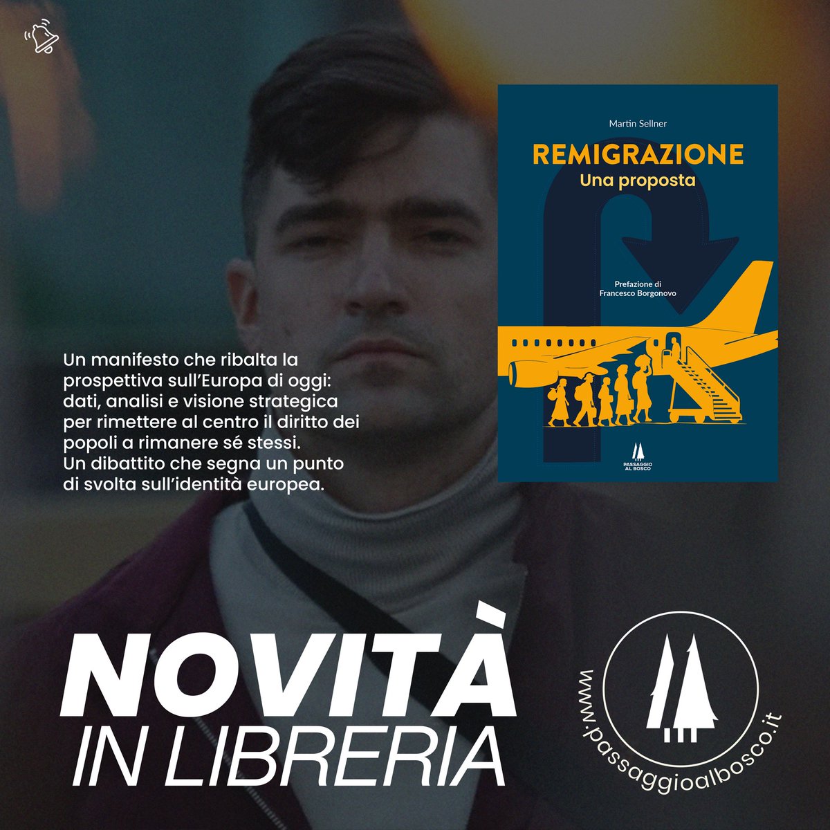 1/ Un passaggio che mi ero perso: Borgonovo ha persino scritto la prefazione per l'edizione italiana del libro di Sellner, uscita 12 giorni fa per Passaggio al Bosco, casa editrice di Casaggì. Sellner - ricordiamolo - è considerato un pericolo per la sicurezza in vari Paesi.