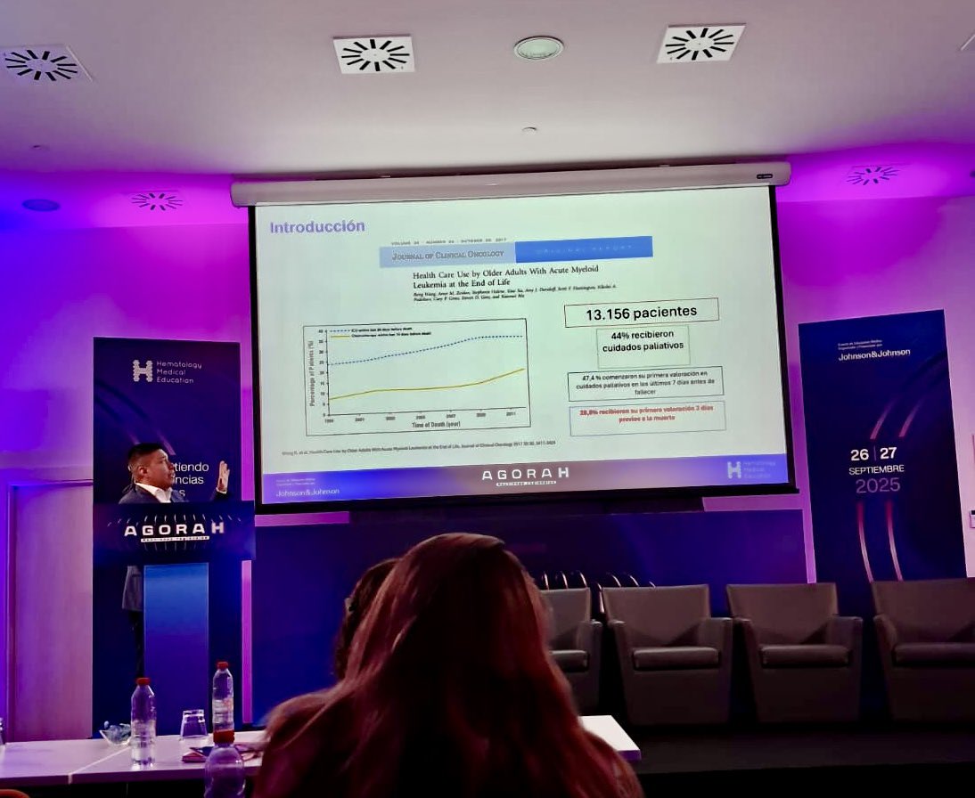 Un placer compartir en #AGORAH junto a @monicaballesteros Isabel González y Sergio Ramos <a href="/Hospital_FJD/">Fundación Jiménez Díaz</a> esta mesa sobre #LLC y comorbilidad gracias <a href="/JNJNews/">Johnson & Johnson</a> por la oportunidad <a href="/sehh_es/">@sehh_es</a> <a href="/SEHHJoven/">SEHH Joven</a> <a href="/scmHematologia/">Sociedad CLM de Hematología y Hemoterapia</a> <a href="/gellc/">GRUPO ESPAÑOL DE LEUCEMIA LINFOCITICA CRONICA</a> <a href="/hematogeriatria/">GEHEG</a> <a href="/secpal_/">SECPAL_CPaliativos</a>