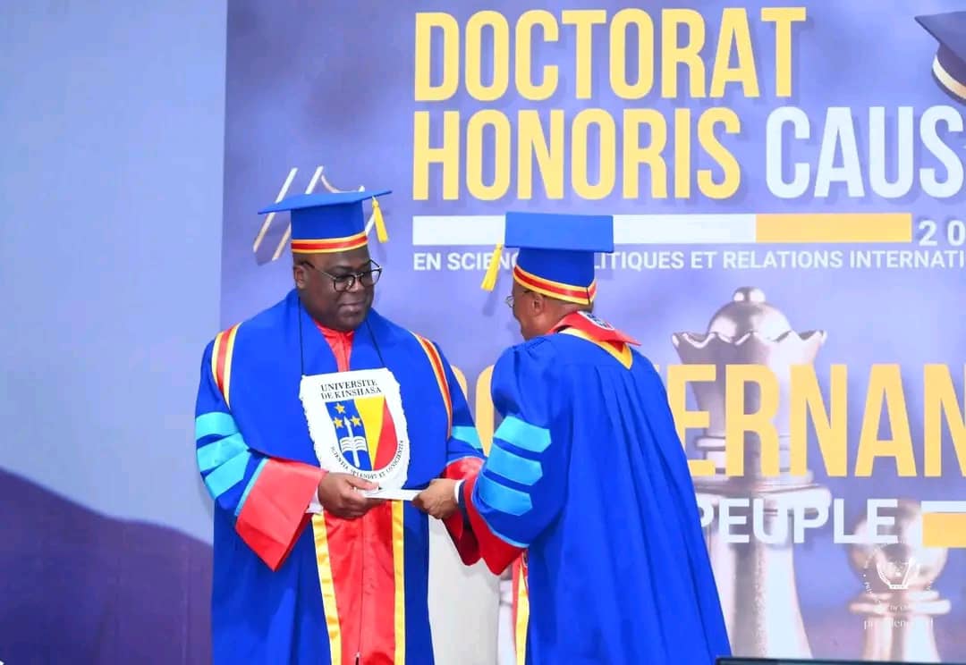 Stanis Bujakera Tshiamala (@stanysbujakera) on Twitter photo #RDC: La ministre de lâEnseignement supĂ©rieur, universitaire, recherche scientifique et innovations suspend la cĂ©rĂ©monie et lâoctroi du titre honoris causa dans les Ă©tablissements publics et privĂ©s. Marie-ThĂ©rĂšse Sombo estime que ce diplĂŽme est attribuĂ© au mĂ©pris du prestige et #RDC: La ministre de lâEnseignement supĂ©rieur, universitaire, recherche scientifique et innovations suspend la cĂ©rĂ©monie et lâoctroi du titre honoris causa dans les Ă©tablissements publics et privĂ©s. Marie-ThĂ©rĂšse Sombo estime que ce diplĂŽme est attribuĂ© au mĂ©pris du prestige et