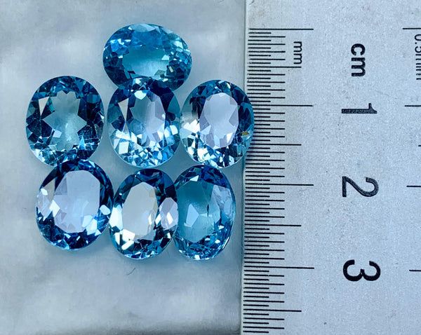 GemstoneJewls's tweet image. 31 Carat Oval Shape Swiss Blue Topaz Stones Deal
Stone Name : Swiss Blue Topaz
Total Weight : 31 Carat
Colour : Blue
Treatment : rradiated
Sizes : 3.60 Carat Upto 5 Carat
Dimension : 10x8 = 10x9
Origin : Brazil
#topazjewelry #topaz #topazring #loosegemstones #cutstones #lapidary
