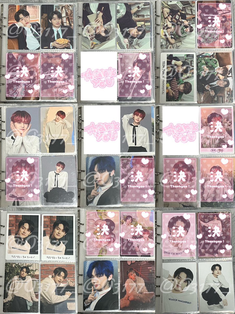 O3177_'s tweet photo. TXT トレカ 買取 譲渡

譲 : ヨンジュン 
求 : 買取 

画像以外にもございますのでお気軽にお問い合わせください。
グッズ卒のため相場から大きく外れない範囲でしたらご希望額でお譲りします◎

まとめて優先、一枚からでもお気軽にお声掛けください🦊✨
リトリンご一読お願いいたします🙇🏼 https://t.co/TGxnasDGZm