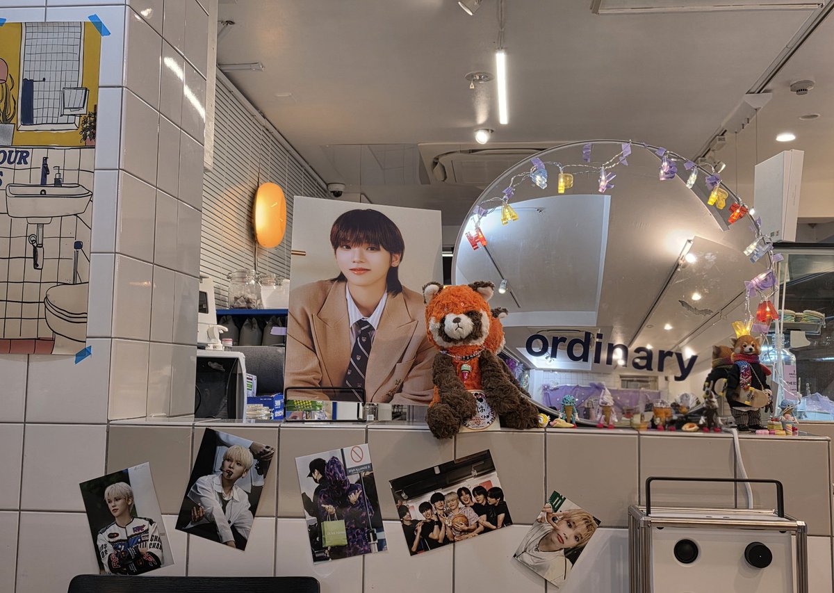 awesome_nssign's tweet photo. 今日はドハの日～✨
原宿 #OrdinaryCafe でのドハのセンイルカフェへ移動

こちらも主催者様の愛溢れるドハ空間で最高に幸せでした💕
そして嬉しいプレゼントも😭
開催して頂きありがとうございました(_ _)
ドハの誕生日にセンイル巡りができてよかったー

#HAPPY_DOHADAY https://t.co/rzXtxJVesI