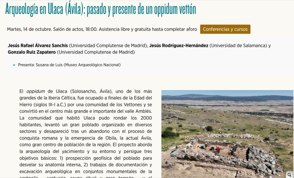 Proyecto Ulaca - Diputación de Ávila tweet media
