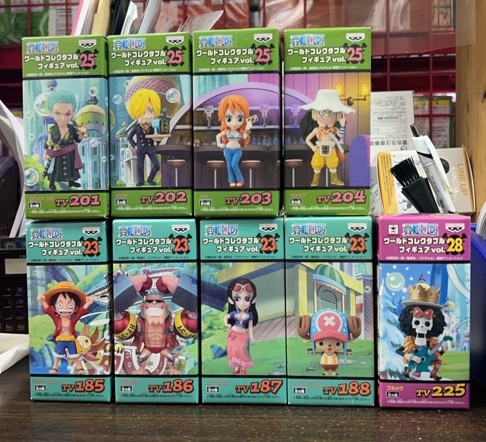 ワーコレ コレクタブル ONE PIECE ワンピース ジョジョ ドラゴンボール 2F販売情報】ワールドコレクタブルフィギュア販売中