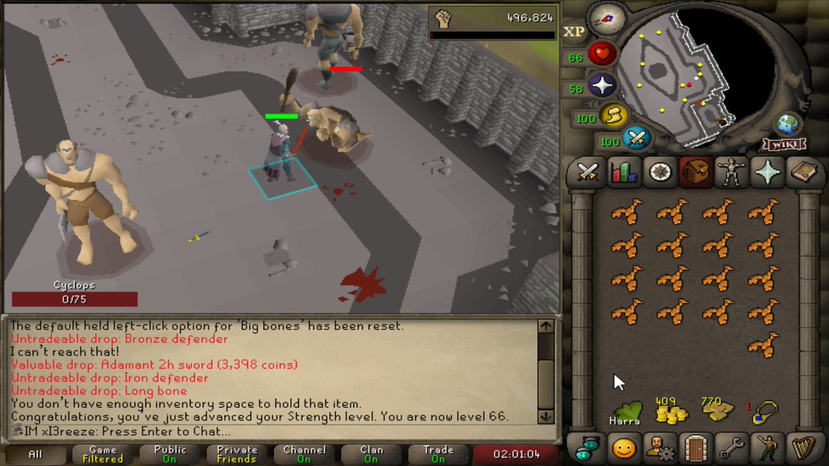 Finally doing the defender grind on the Ironman :D #osrs #Runescape #ironman