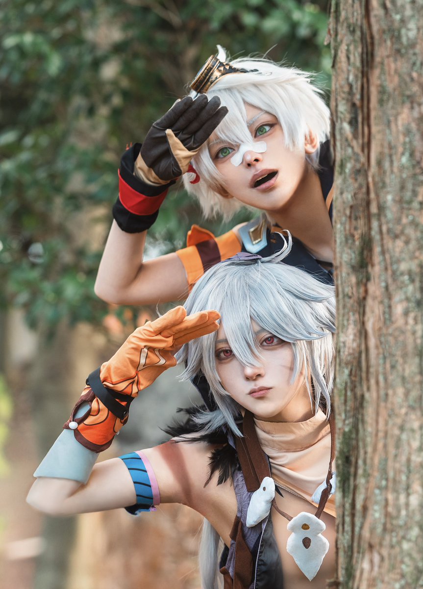 kyo_m_pou's tweet photo. cosplay #GenshinImpact #原神 

💎⁉️✨ https://t.co/Mf48HN97lR