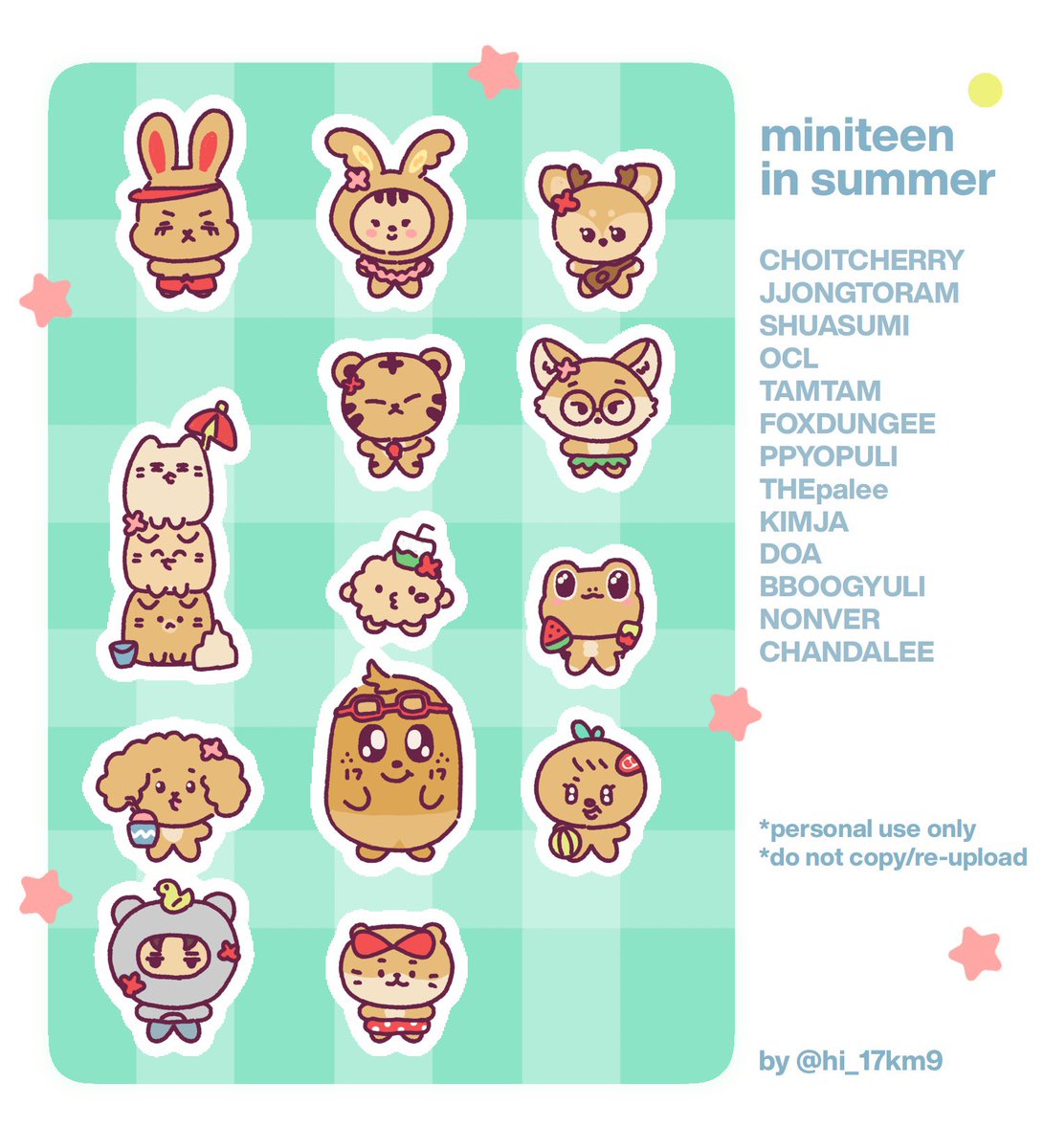 ☆ png file giveaway ☆
miniteen in summer and sanrio

a bit late but thanks for 3K followers!🤍
you can use as digi sticker or printed it out if you okay with this small px🥹

↻/♡ before use
download link in mention

☑️ personal use only
✖️ do not edit/re-upload