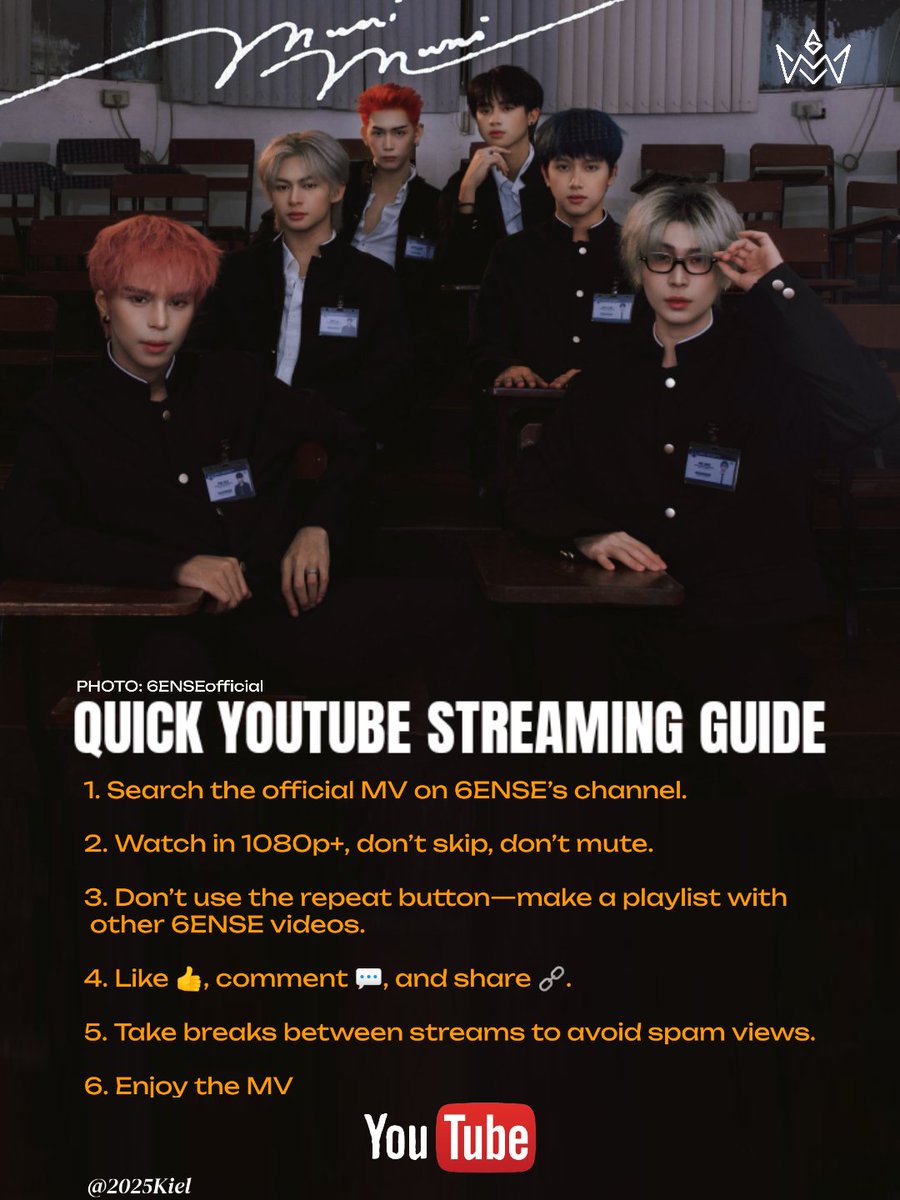 ESENSE unite! 🔥 Stream smart, stream right, stream Muni Muni! 

MUNI MUNI MV OUT NOW
#MuniMuni #6ENSE_MuniMuni
<a href="/6ENSEofficial/">6ENSE</a> #6ENSE