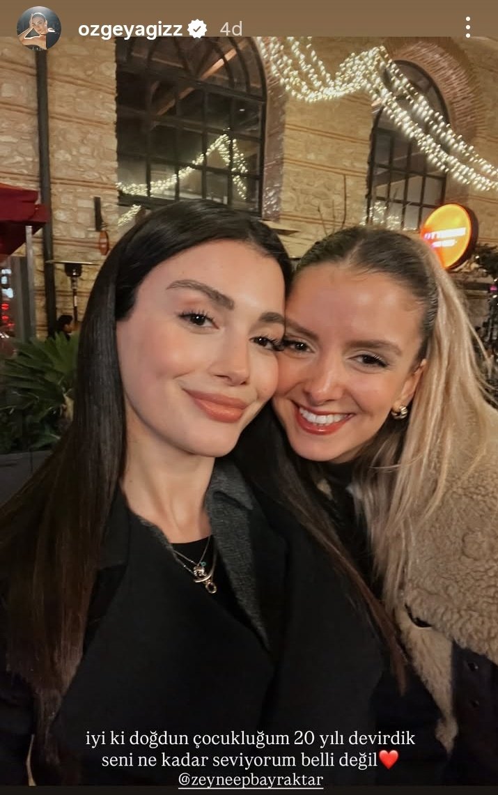 📱| #ÖzgeYağız IG story✨