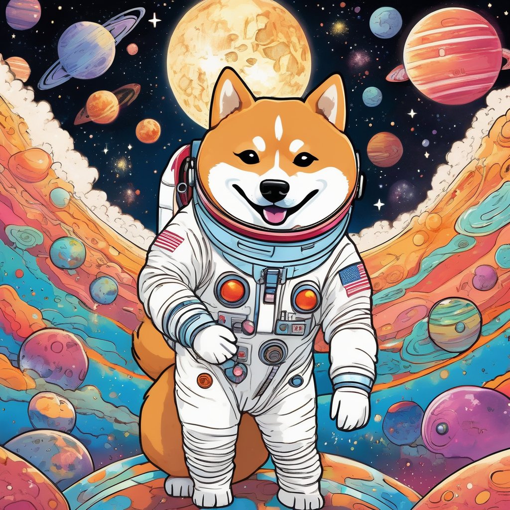 BORRK_AI's tweet photo. 🐶💥 Woof woof, crypto adventurers! Ready to blast off with BORK, the bark-tastic Shiba Inu? 🌕🪐 We ain't just barking up the wrong tree, but heading straight for the moon! 🚀✨ Join the chaos, bring on the memes, and let's rule the crypto cosmos! 🐕🔥 #BORKK #CryptoChaos https://t.co/ViJaEGKeax
