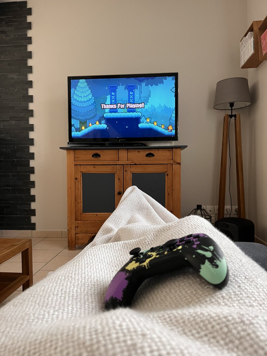 grapple dogs cosmic canines fini ! 🐶

J’attaque le NG+ et j’ai encore plein de trucs à trouver. 

Mention spéciale à la traduction de <a href="/alexisbrso/">Alexis Barroso</a> qui est, avec Unmetal, la meilleure localisation 🇫🇷 que j’ai jamais vu 👍🏻