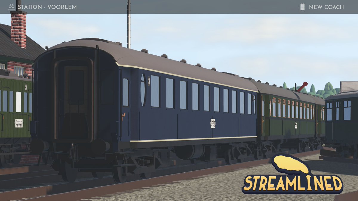 A new coach is here! The 3rd class oval-windower together with an overhauled model of the 1st class variant! You're now able to favorite trains in the consist creator! Mobile users received a sprint button! Enjoy!

Play now: roblox.com/games/17882512…

#RobloxDev