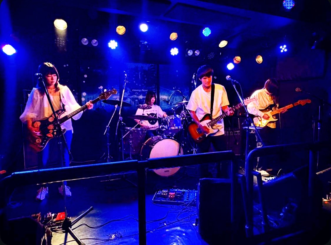 9/27(土)navey floor AKASAKA
navey floor pre.『My Rhyme』
with/    frock coat
本日は素敵なライブになりました！✨
ありがとうございました！🙇