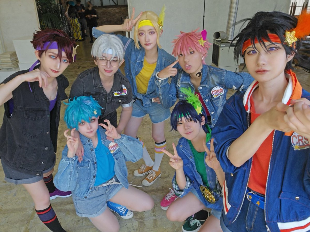 集合〜💜🩵🩶💛💚🩷🧡

#真夏のブレイクパラダイス0720