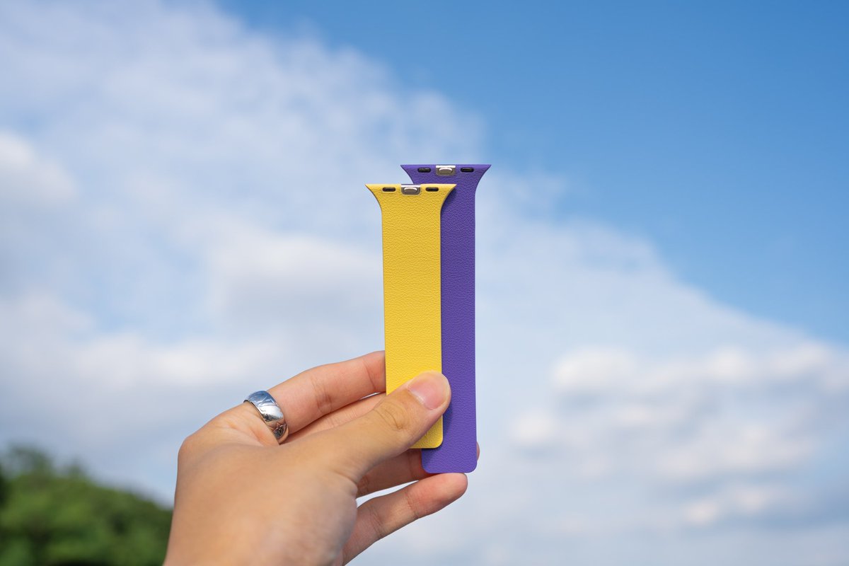 gongon_makigon's tweet image. MOFT様よりApple Watch用の新作バンドをご提供してもらいました⌚️
カラーが全5種類、しかもリバーシブルで可愛い！✨
気分によって付け替えれるから気に入っています🥰
#MOFT  #モフト #MOFTのある生活