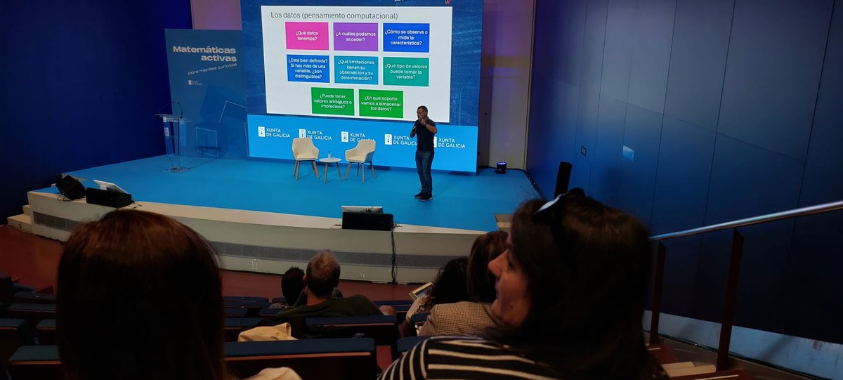 🎲 Na charla “Xogando coa estocástica” exploramos recursos para aprender probabilidade e estatística desde unha perspectiva socioafectiva.
Un enfoque lúdico e inclusivo para conectar co alumnado.
#CAFI_MatesActivas #CAFI_educaciondixital #Matemáticas