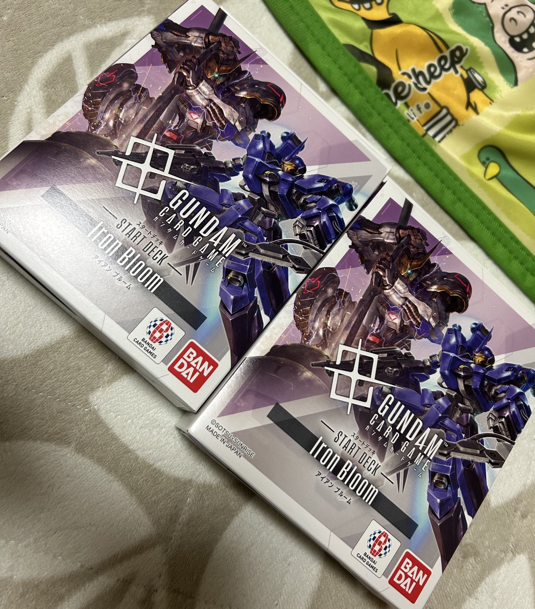 ガンダムカードゲーム iron bloom ボーナスパックなし ガンダム