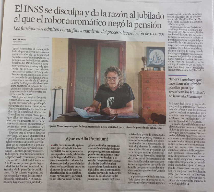 therfer's tweet image. Cal supervisar la màquina... 
🫢👇