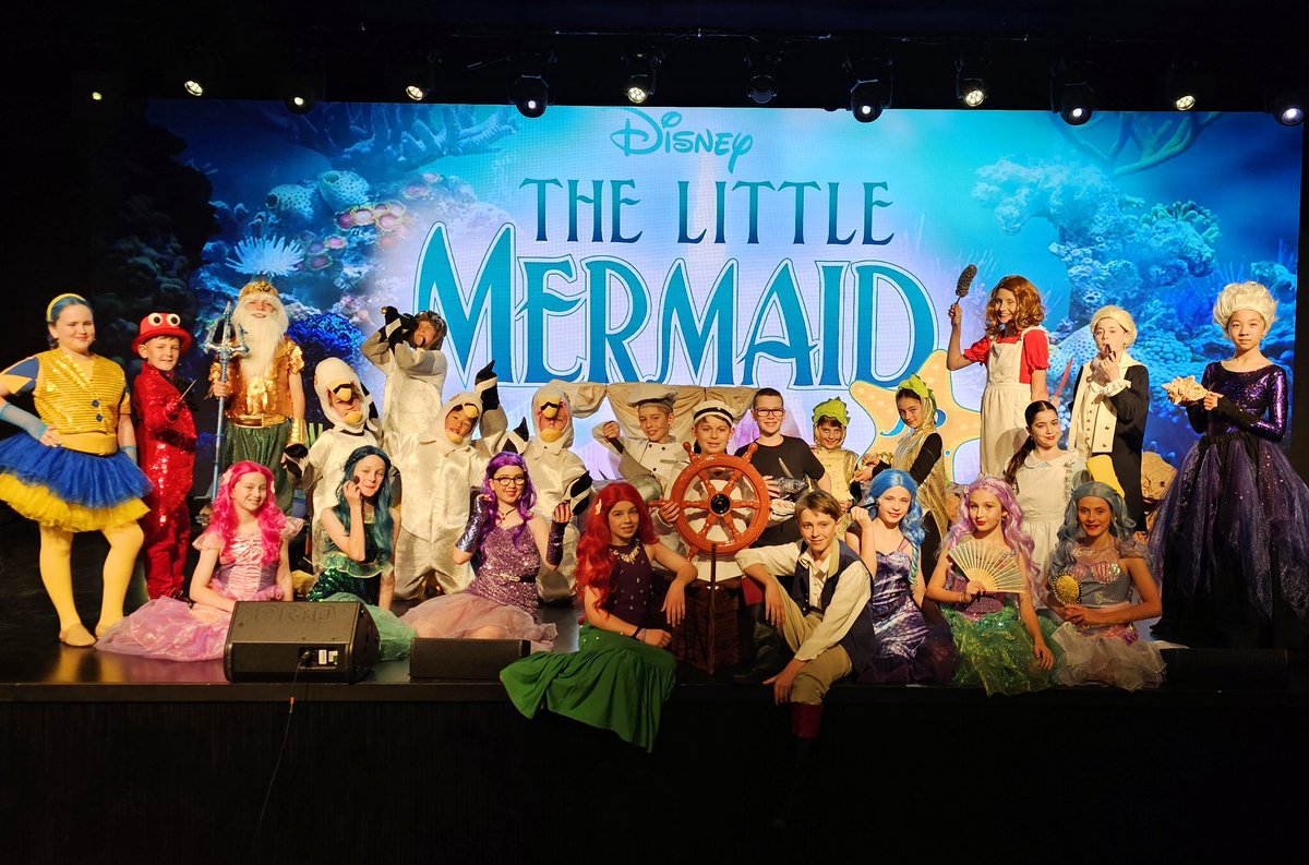 DISNEY'S THE LITTLE MERMAID JR
🧜‍♀️🧜‍♂️🌊🐠🦀🐙🛶👑🏰

Our hearts are full... Congrats to every single one of our 270 students in 3-6, who made a splash on the Albert Palais stage (twice) in our production of Disney's The Little Mermaid JR! 

<a href="/NSWEducation/">NSW Dept of Education</a> 
<a href="/MsKHenness/">Kasey Henness</a>
<a href="/MrC_TanOGPSAP/">Christopher Tan</a>
