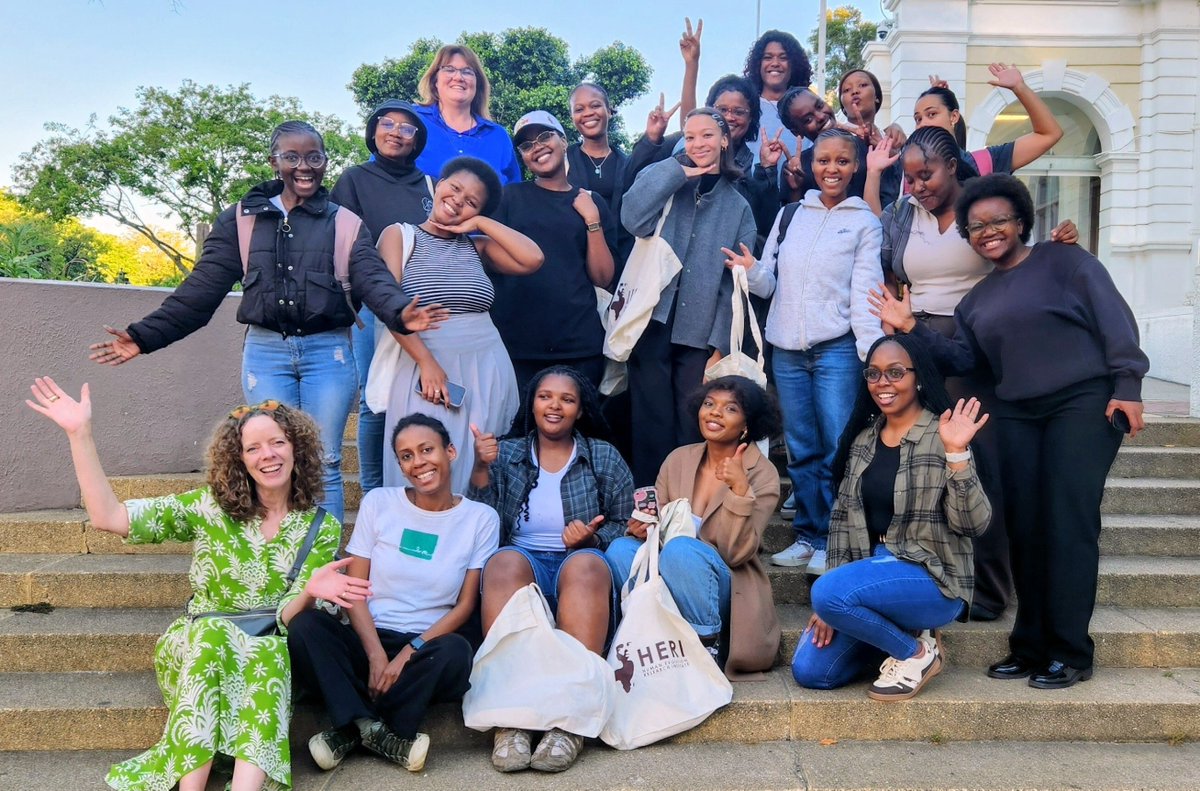 Meet the #campHERI 2025 crew! These are the amazing participants from yesterday’s 3MT session and Sexual Harassment Workshop.